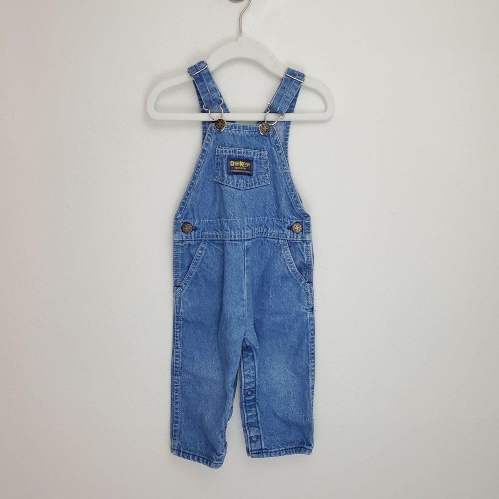 OshKosh B'Gosh vintage union label vestbak overalls